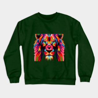 Lion Head Crewneck Sweatshirt